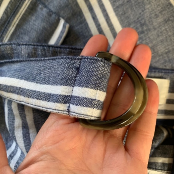 NWT Size 8 Anthropologie Striped Wide Leg Pants - Picture 8 of 13